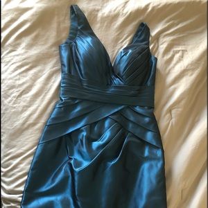 Beautiful teal special occasion dress